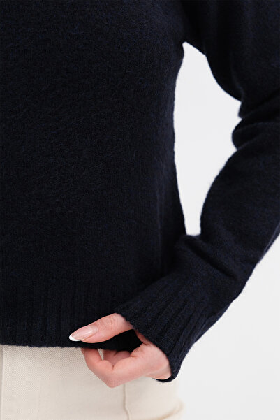 Addax V-Neck Knitwear Sweater K3442