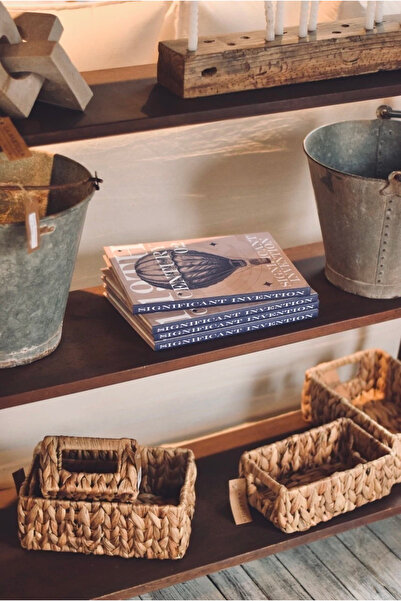 Canba Vintage 19Th Century Large Size Striped Agenda/Notebook with Cover 30X22 cm