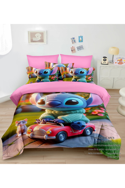 FIONNA.RO Fine Cotton Underwear for Children with Elastic - Stitch and the Ma...