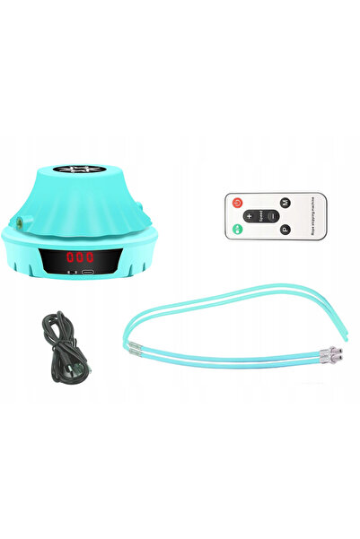 zola Automatic skipping rope, remote control, led display, 10 speed settings, 13 x9 cm, blue