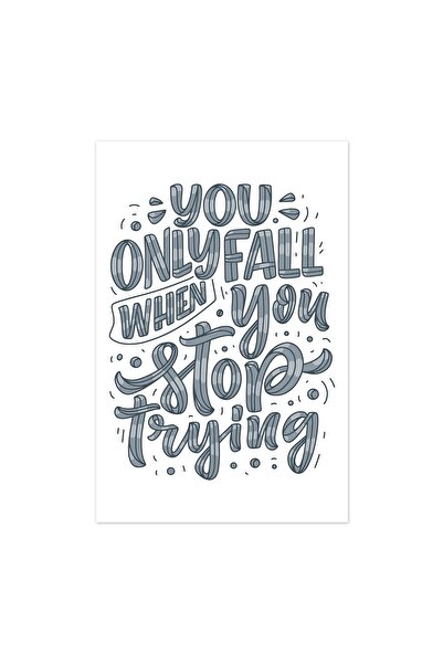 4Decor Tablou pânză 4Decor, Nu te opri, 60x90cm, DE0053