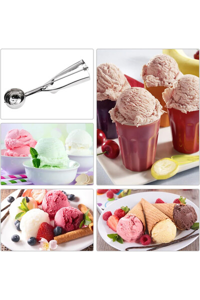 zola Clește pentru înghețată, oțel, 23x6 cm, argintiu