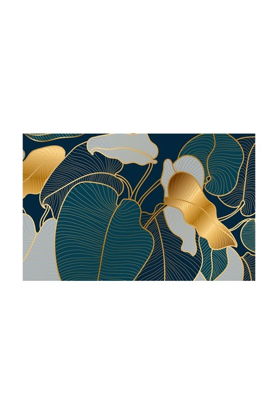 4Decor Pânză Tablou 4Decor, frunze Lineart, 95x150cm, DE0228