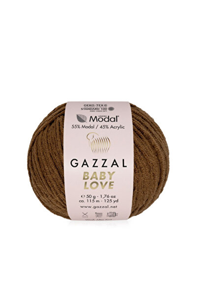 Gazzal Baby Love 45% Acril 55% Modal Fir de Tricotat 50 g / 115 m-1626-1 BUC.