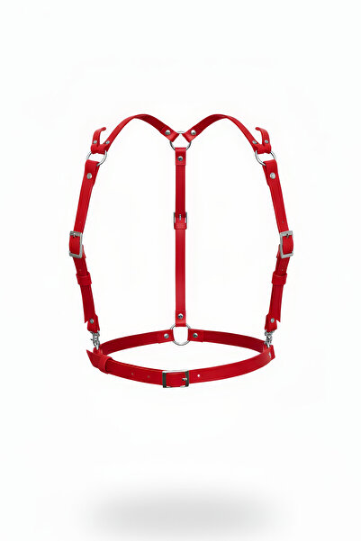 Angels Passion Червона жіноча сумка-пояс з ременями через плече, аксесуар для...