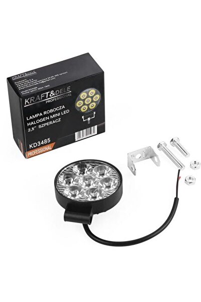 Kraft 25 W spotlight, voltage 9 - 30 V, mini workshop work lamp, 7 bulbs, 2000 lm 6000K, Kraf