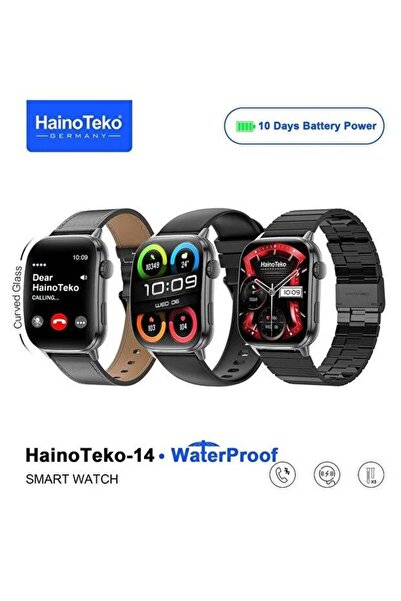 TEKNOBO hain teko 12 akıllı saat watch 11 gercek amoled edge ekran konusma na...