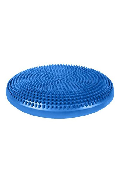 zola Massage cushion, ergonomic fitness, textured, blue, 34 cm