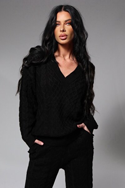 Pretty Women's knitted tracksuit