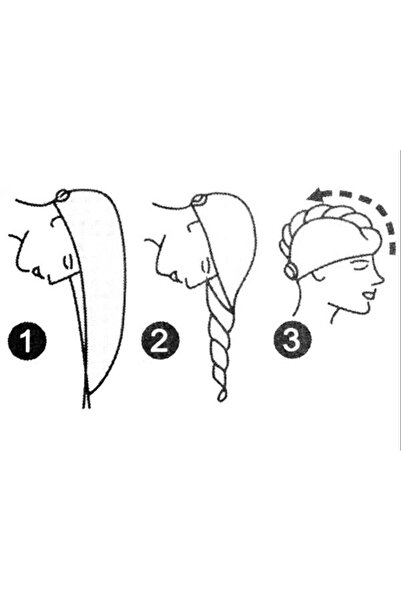 zola Turban towel, made of microfiber, easy to use, pleasant to the touch, 55x22 cm, purple