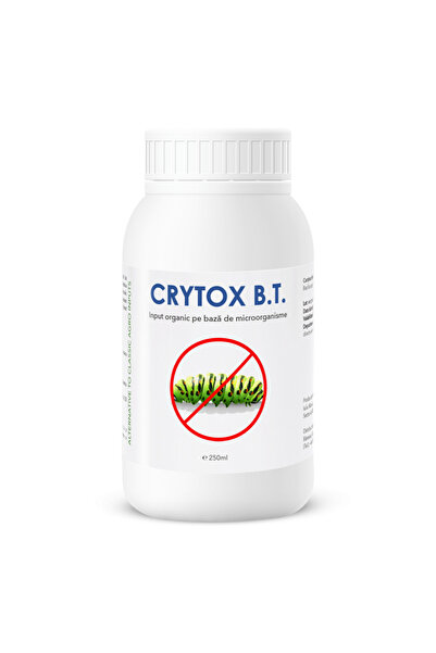 CHRD Agent biodinamic de dăunare împotriva omizilor, Crytox B.T., 250 ml
