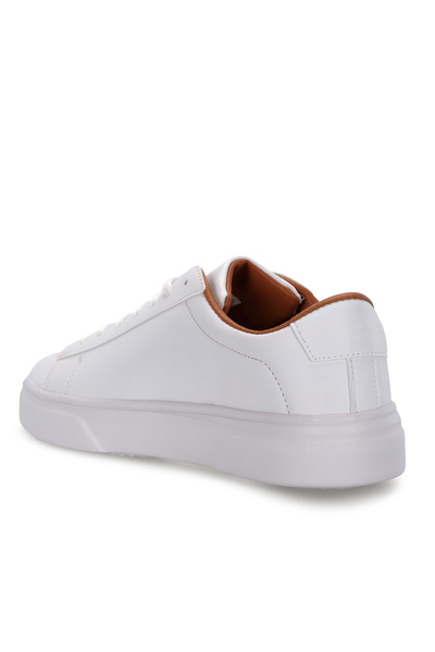 Slazenger Flash in Men's White / Tan Casual Sneakers