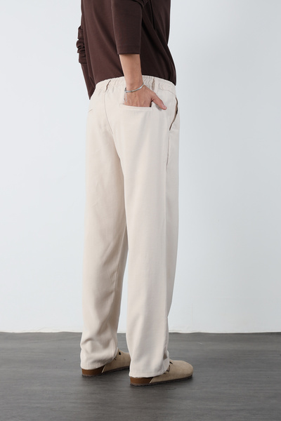 Mesfeno Baggy Modal Fabric Men's Trousers