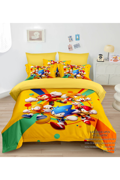 FIONNA.RO Fine Cotton Underwear for Children with Elastic - Sonic the Hedgeho...