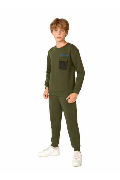 Elsima Men's Waiter Three-Piece Pajama Set Winter