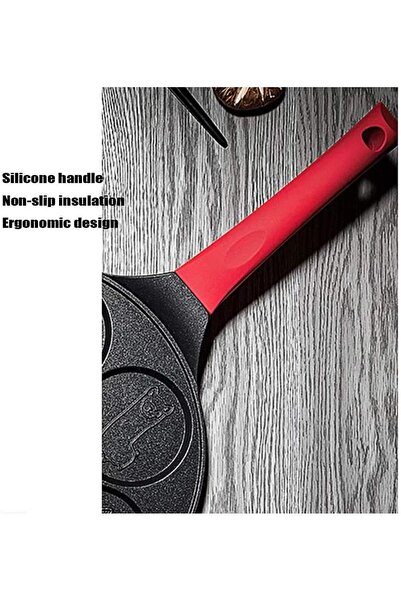 zola Pancake pan, 7 animal designs, steel and ceramic, pan diameter 26 cm, shape diameter 7.5 cm