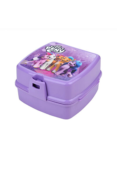 Tuffex My Little Pony Lisanslı Mor Çocuk Beslenme Kabı - Saklama Kutusu