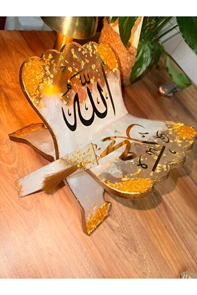 FARVENZAdesign Kişiye Özel Epoksi Reçine Elemeği Rahle Dekoratif Elyapımı ürün