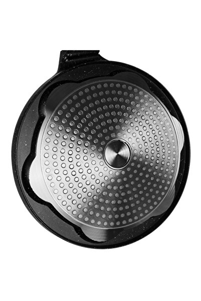 zola Pancake pan, 7 funny faces, aluminium and stainless steel, pan diameter 26 cm, shape diameter 6.5 cm