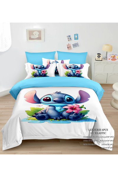 FIONNA.RO Fine Cotton Underwear for Children with Elastic - Stitch and the Pi...