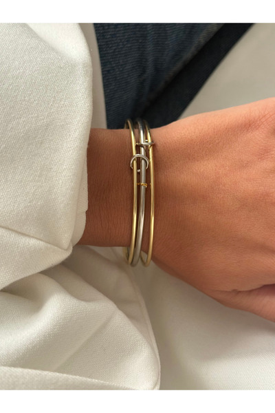 Vioma Aksesuar Spinel Steel Bracelet