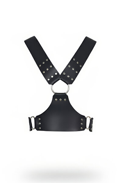 Angels Passion Чорний жіночий пояс Body Harness Широкий корсет Модель з брете...