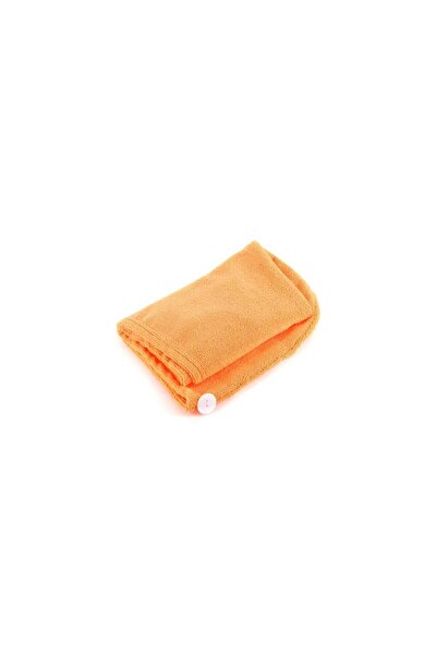 zola Turban towel, quick drying, microfibre, 55x22 cm, orange