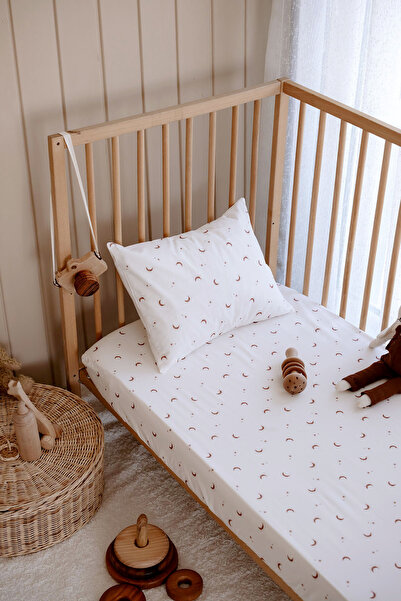 TBA COLLECTION Mother's Side Crib Fitted Sheet Set (55X95) |   Boho Moons