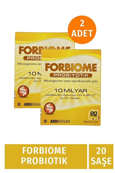 Forbiome 10 Milyar Probiyotik 20 Saşe 2 Adet