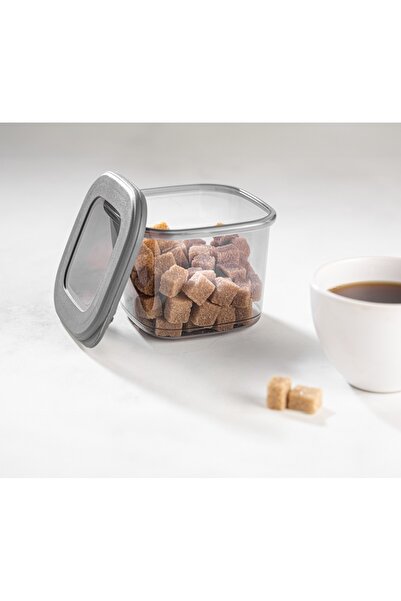 sweenhome 3 Pieces of 550 ml Box with Lid Storage Container