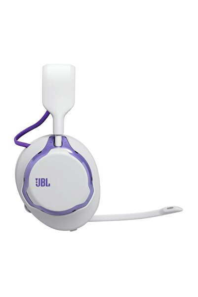 JBL Căști de gaming Quantum 650, Bluetooth 5.3, baterie de până la 60h, albe