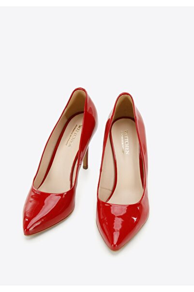 Wittchen Women's Patent Leather High Heels Classic Red Patent Leather
