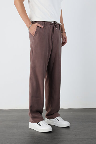 Mesfeno Baggy Modal Fabric Men's Trousers