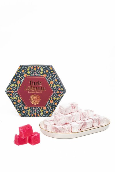 Paşa Dairesi Rose Turkish Delight Gift Boxed 300 Gr