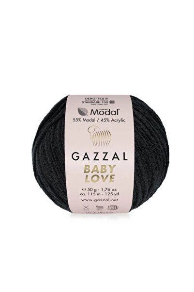 Gazzal Baby Love 45% Acril 55% Modal Fir de Tricotat 50 g / 115 m-1629-1 BUC.