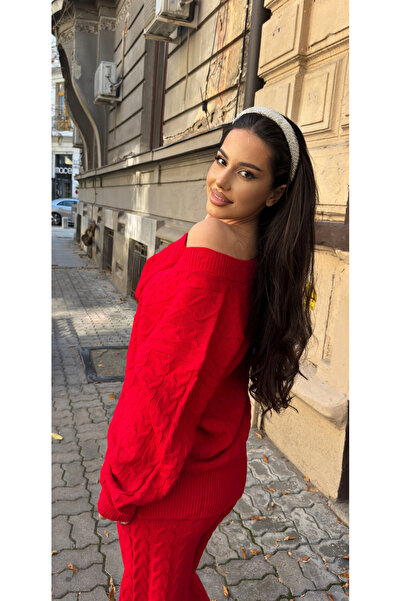 Pretty Women's knitted tracksuit