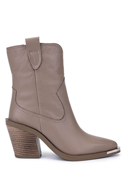 Tamer Tanca Women's Genuine Leather Mink Classic Boots