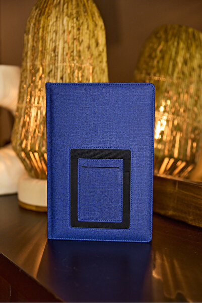 locko Kişiye Özel Lacivert 2026 Günlük Ajanda Vegan Deri Kanguru Düz Kurumsal...