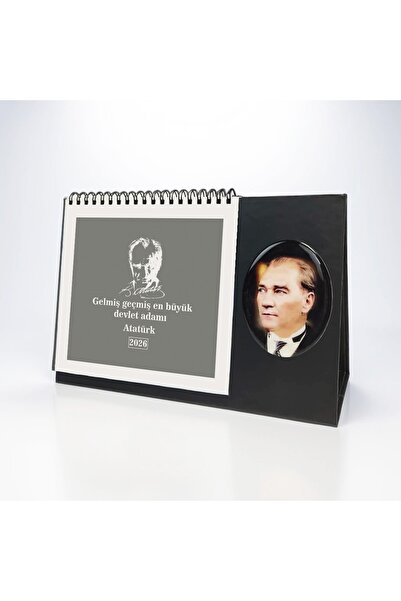 CLEEV 2026 Atatürk Damla Etiketi ile Masa Takvimi