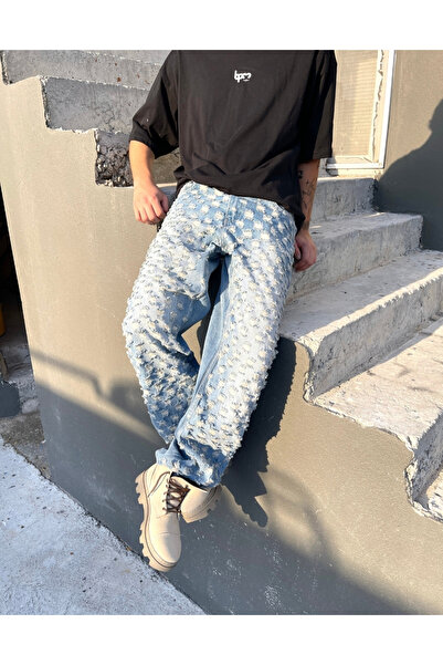 BPM Ultra Premium Laser Bomb Baggy Jeans