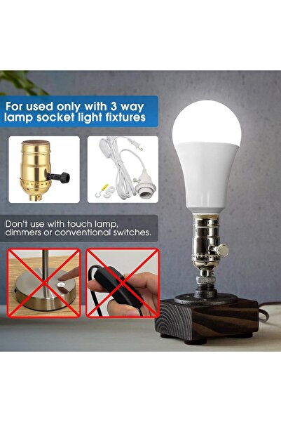 Generic Briignite 3-Way LED A21 Bulb E26, Daylight 5000K, 50/100/150W Equivalent (600/1250/1850 lm)