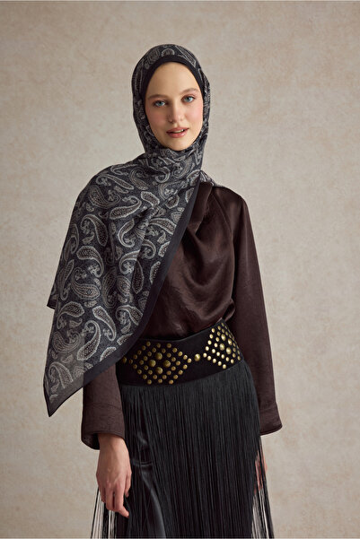 Qef Cotton Shawl Lune Brown