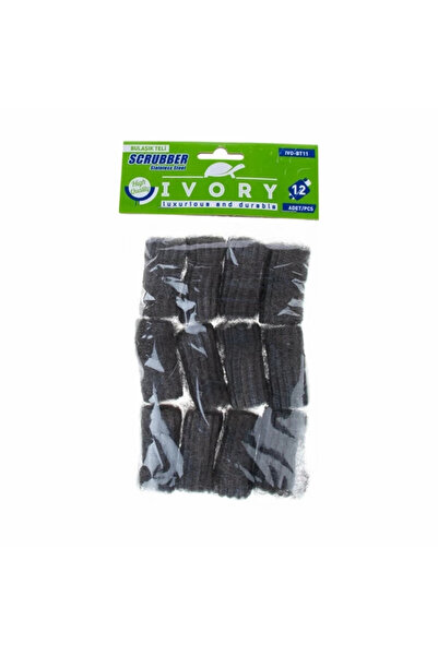 Panayır Home Ivory Bulaşık Teli İnce 12 Li Poşetli