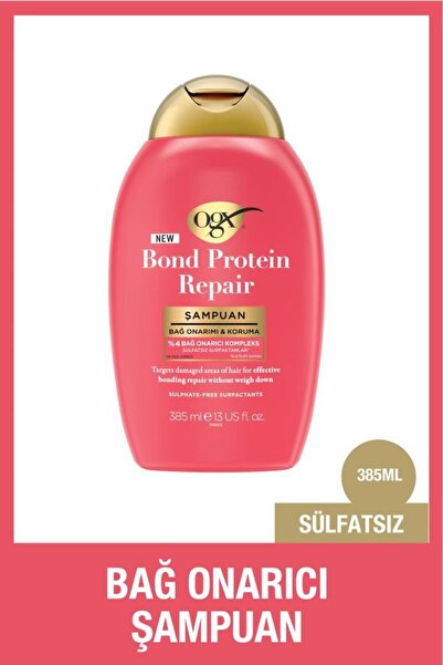 OGX Bond Protein Repair Bağ Onarımı&Koruma Şampuanı 385 ml