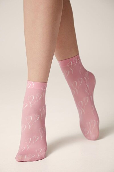 Conte Elegant Șosete amuzante cu imprimeu „Balon cu inimă”, Conte Fantasy 751...