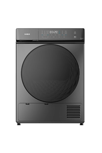 Samus Uscător de rufe SWDP-919DS, 8 KG, 18 PROGRAME, CLASA ENERGETICĂ E, BLOCARE PENTRU COPII, GRI ÎNCHIS