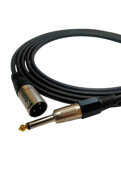 RHN R-CJXLRE15 6,3 mm mono / XLR Erkek 1,5 Metre Enstrüman Kablosu