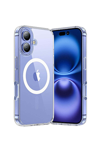 Casey Studios Husa Magsafe iPhone 16, Incarcare Wireless, Margini Ridicate, S...