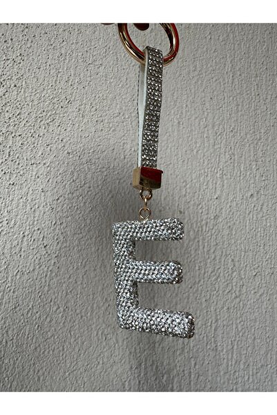 Milena Designer Store Milena Istanbul Letter Stone Bag Charm / Keychain / Car Ornament - Letter E