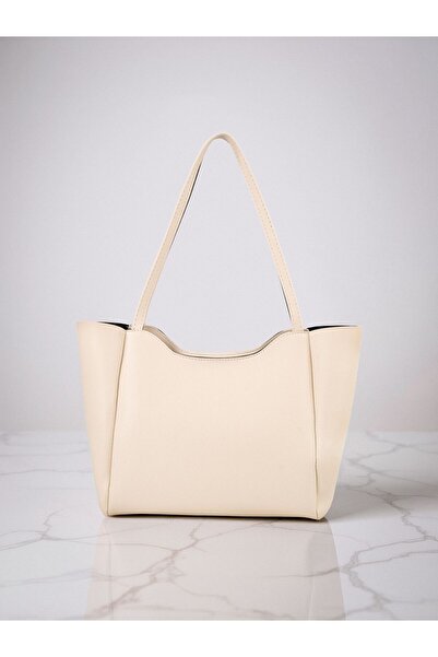 Kontes Women's Scarf Gift Shopper Hand and Shoulder Bag with Zipper and Snap Closure